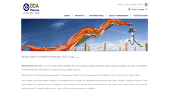 Desktop Screenshot of bdapharma.com